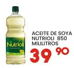 Alsuper Nutrioli aceite de soya oferta