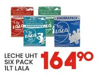Alsuper LALA leche uht six pack oferta