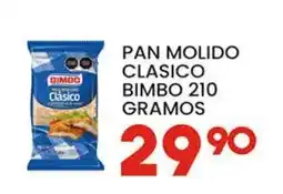 Alsuper Bimbo pan molido clasico oferta