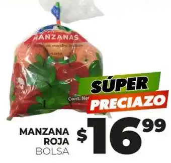 Manzana - manzana roja bolsa