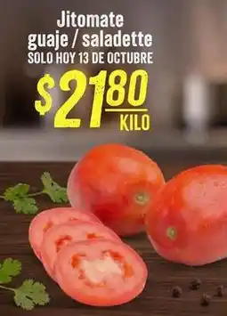 Soriana Híper Solo - jitomate guaje / saladette oferta
