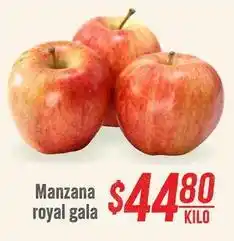 Soriana Híper Manzana - royal gala oferta