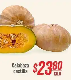 Soriana Híper Calabaza castilla oferta