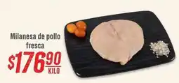 Soriana Híper Fresca - milanese de pollo fresca oferta