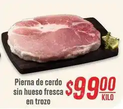 Fresca - pierna de cerdo sin hueso fresca en trozo