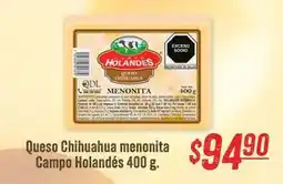 Soriana Híper Chihuahua - queso menonita oferta