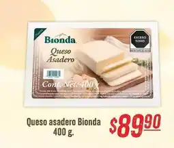 Soriana Híper Queso asadero oferta
