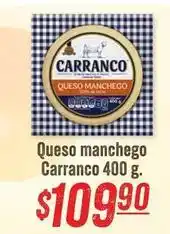 Soriana Híper Queso manchego oferta