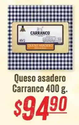Soriana Híper Carranco Queso asadero oferta