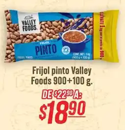 Soriana Híper Valley Foods Frijol Pinto oferta