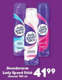 S-Mart Lady Speed Stick Desodorante Aerosol oferta