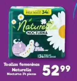 S-Mart Naturella Toallas femeninas Nocturna oferta