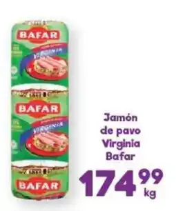 S-Mart Bafar jamón de pavo virginia oferta