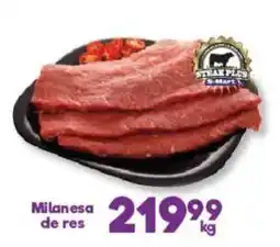 S-Mart Steak Place Milanesa de res oferta