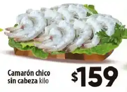 Calimax Camarón chico sin cabeza oferta