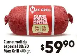 Calimax Max Grill carne molida especial oferta