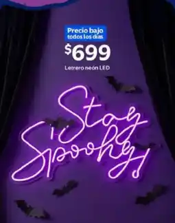 Walmart Letrero neón LED oferta