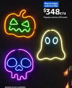 Walmart Figuras con luz LED neón oferta