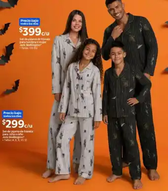 Jack Skellington Set de pijama de franela para hombre o mujer