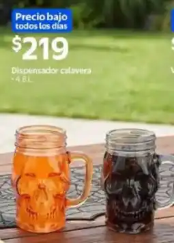 Walmart Dispensador calavera oferta