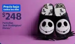 Walmart Disney Pantuflas Jack Skellington oferta