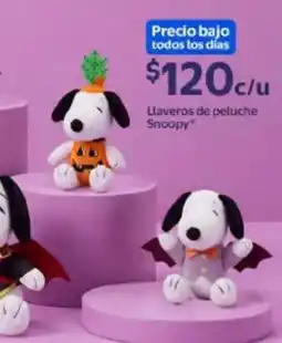 Walmart Snoopy Llaveros de peluche oferta