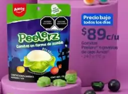 Walmart Amos Gomitas Peelers o gomitas de ojos oferta