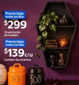 Walmart Organizador de madera oferta
