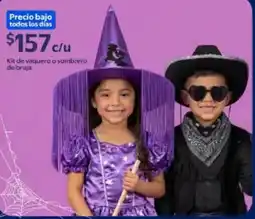 Walmart Kit de vaquero o sombrero de bruja oferta