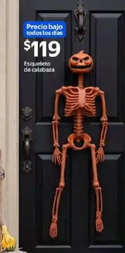 Walmart Esqueleto de calabaza oferta