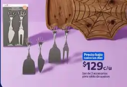 Walmart Set de 2 accesorios para tabla de quesos oferta