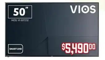 Vios - 50 smart uhd tv mod. vi-50t232