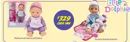 Soriana Híper Una - muñeca set vamos al médico / muñeca dulces sueños oferta