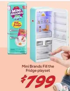 Soriana Híper Fill the fridge playset oferta