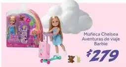Soriana Híper Barbie - muñeca chelsea aventuras de viaje oferta