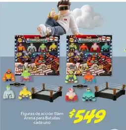 Soriana Híper Figuras de acción slam arena oferta