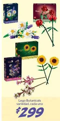 Soriana Híper Lego - botanicals oferta