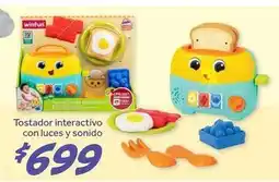 Soriana Híper Tostador interactivo con luces y sonido oferta