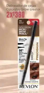 Soriana Híper Revlon - delineador de cejas colorstay brow creator oferta