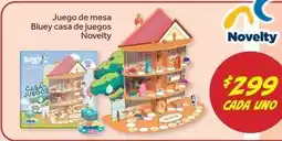 Soriana Híper Novelty - juego de mesa bluey casa de juegos oferta