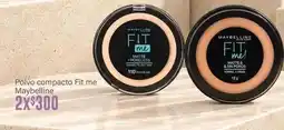 Soriana Híper Maybelline - polvo compacto fit me oferta
