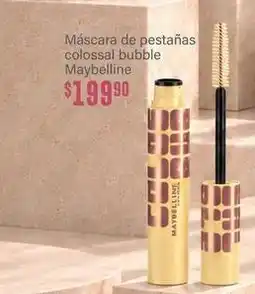 Soriana Híper Maybelline - máscara de pestañas colossal bubble oferta