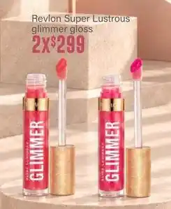 Soriana Híper Revlon - super lustrous glimmer gloss oferta