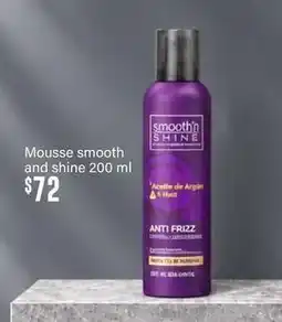 Soriana Híper Shine - mousse smooth and shine oferta