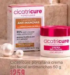 Soriana Híper Cicatricure - crema gel facial antimanchas oferta