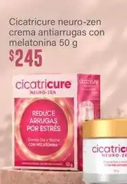 Soriana Híper Cicatricure - crema antiarrugas con melatonina oferta