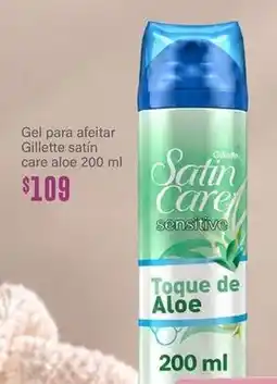 Soriana Híper Gillette - gel para afeitar oferta