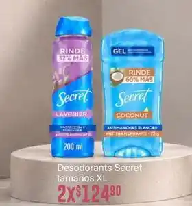 Secret - desodorantes