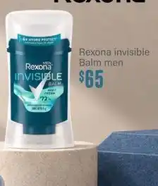 Soriana Híper Rexona - invisible balm men oferta
