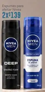 Soriana Híper Nivea - espumas para afeitar oferta